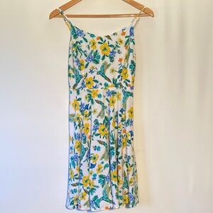 Old Navy Floral Mini Dress with Yellow and Green Accents